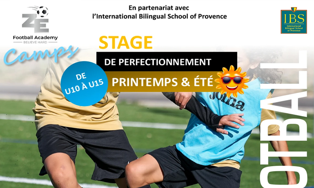 Flyer Stage printemps été 2025